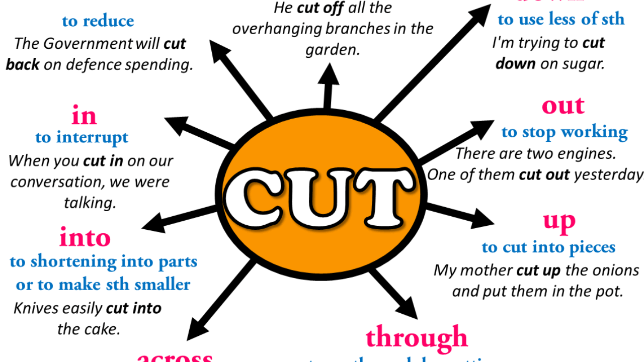 Cut out for phrasal verb meaning