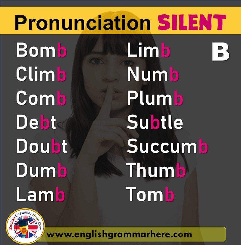 Pronunciation Silent Letters