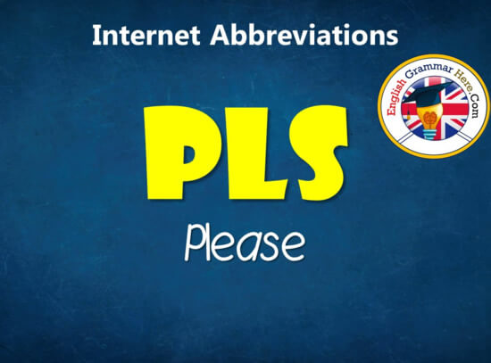 Common Internet Abbreviations, Chat Acronyms List