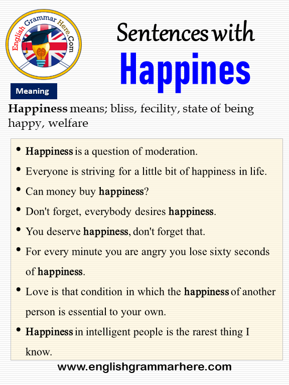 How To Use Being Happy In A Sentence