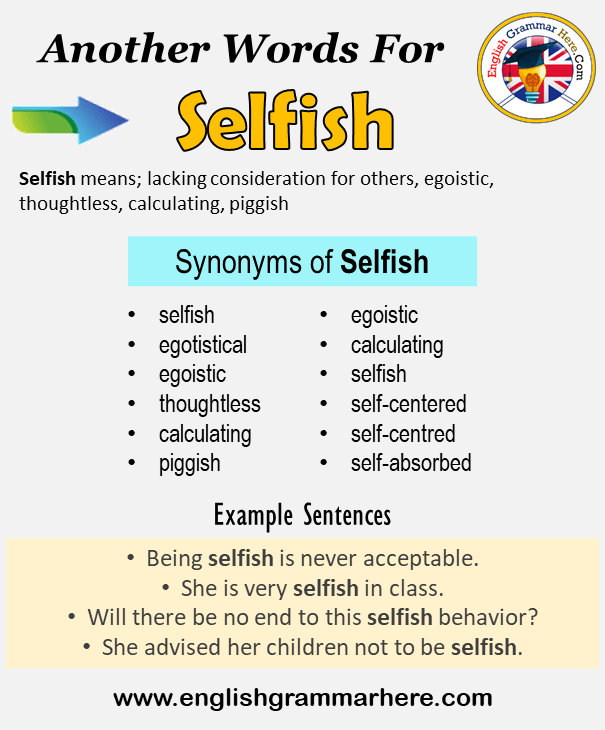 Other synonyms. Selfish антоним на английском. Selfish противоположное слово. Антоним к слову Selfish. Предложение на слово Selfish.