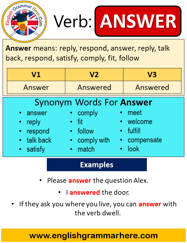 Simple Past Tense Answer