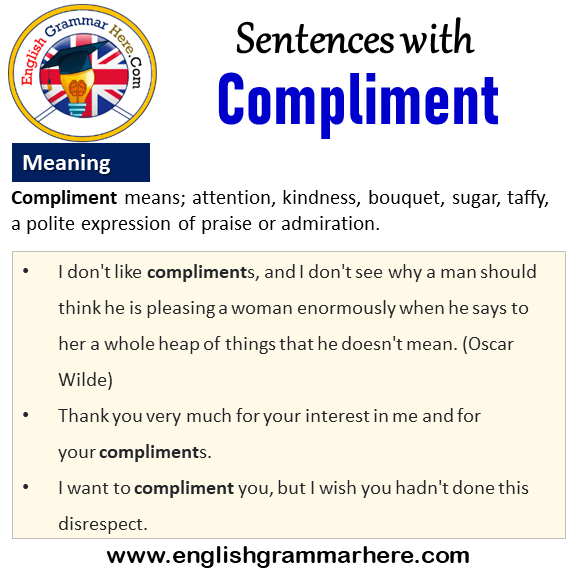 sentences-with-compliment-compliment-in-a-sentence-and-meaning