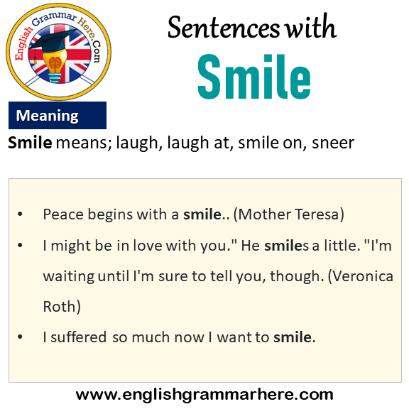 sentences-with-smile-smile-in-a-sentence-and-meaning-english-grammar