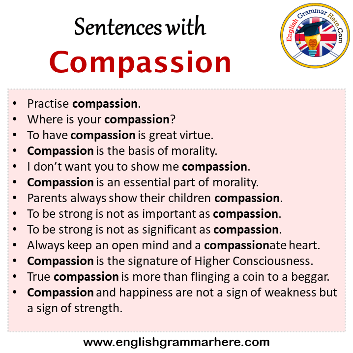 use-compassion-in-a-sentence