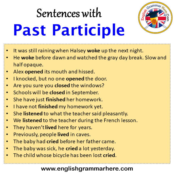 sentences-with-past-participle-past-participle-in-a-sentence-in