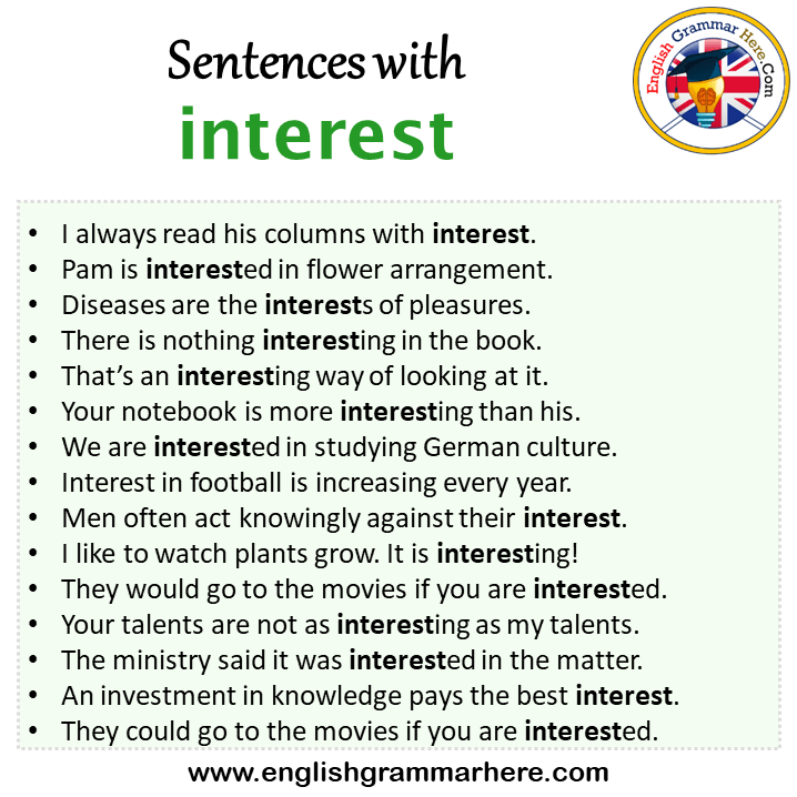 sentences-with-interest-interest-in-a-sentence-in-english-sentences