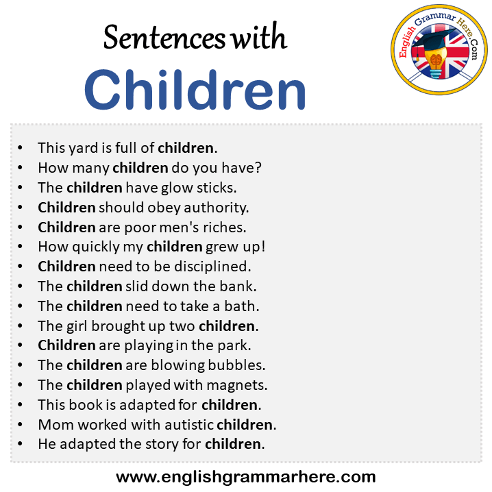 sentences-with-children-children-in-a-sentence-in-english-sentences