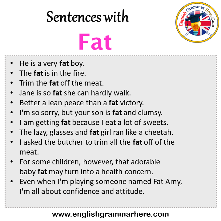 sentences-with-fat-fat-in-a-sentence-in-english-sentences-for-fat