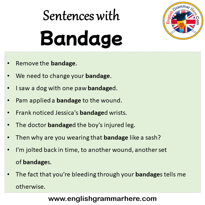 Another word for clearance bandage