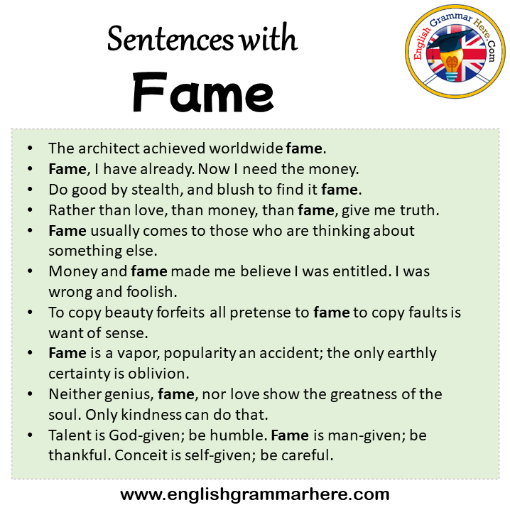 sentences-with-fame-fame-in-a-sentence-in-english-sentences-for-fame