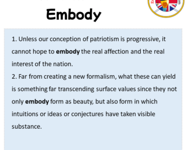 Sentences For Embody Archives - English Grammar Here