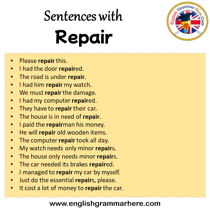 sentences-with-repair-repair-in-a-sentence-in-english-sentences-for